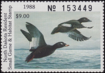 Picture of 1988 North Dakota Duck Stamp MNH VF