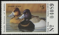 Scan of 2001 Nevada Duck Stamp  MNH VF