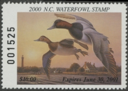 Picture of 2000 North Carolina Duck Stamp MNH VF