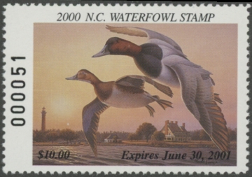 Picture of 2000 North Carolina Duck Stamp  MNH VF