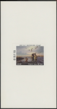 Picture of 2002 North Carolina Duck Stamp  MNH VF