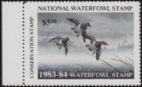 Scan of 1983 National Waterfowl Stamp MNH VF