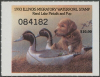 Scan of 1993 Illinois Duck Stamp MNH VF
