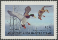 Scan of 1983 Ohio Duck Stamp MNH VF