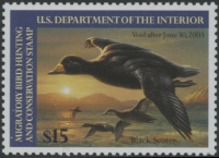 Scan of RW69 2002 Duck Stamp Superb 98 MNH Superb 98