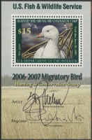 Scan of RW73B 2006 Duck Stamp  MNH VF