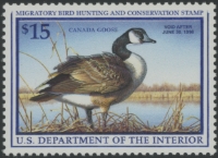 Scan of RW64 1997 Duck Stamp Grade 98  MNH Sup 98