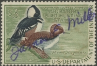 Scan of RW35 1968 Duck Stamp  Used F-VF