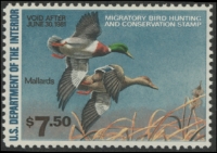 Scan of RW47 1980 Duck Stamp  MNH F-VF