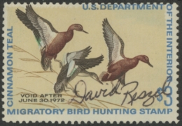 Picture of RW38 1971 Duck Stamp  Used VG