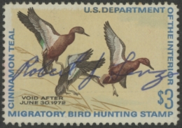 Picture of RW38 1971 Duck Stamp  Used Fine