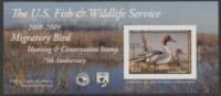 Scan of RW75A 2008 Duck Stamp  MNH VF