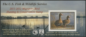 Scan of RW78A 2011 Duck Stamp  MNH F-VF