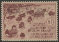 Scan of RW8 1941 Duck Stamp 