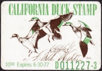 Scan of 1976 California Duck Stamp MNH F-VF