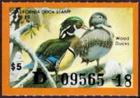 Scan of 1979 California Duck Stamp MNH VF
