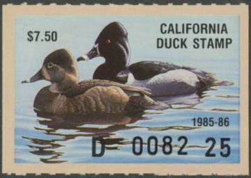 Picture of 1985 California Duck Stamp MNH VF