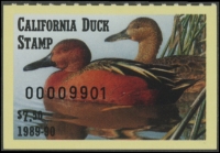 Scan of 1988 California Duck Stamp MNH VF
