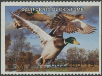 Scan of 2003 California Duck Stamp MNH VF
