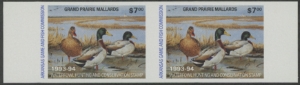 Scan of 1993 Arkansas Duck Stamp MNH VF
