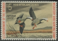 Scan of RW39 1972 Duck Stamp  MNH XF