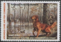 Scan of 2000 Arkansas Duck Stamp MNH VF