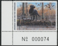 Scan of 2010 Arkansas Duck Stamp MNH VF