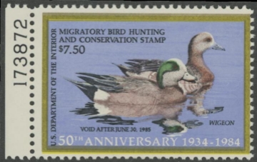 Picture of RW51 1984 Duck Stamp  MNH VG
