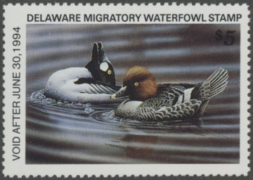Picture of 1993 Delaware Duck Stamp MNH VF