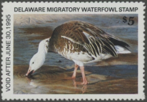 Scan of 1994 Delaware Duck Stamp MNH VF
