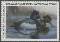 Scan of 1995 Delaware Duck Stamp MNH VF