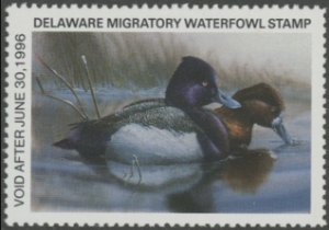 Scan of 1995 Delaware Duck Stamp MNH VF
