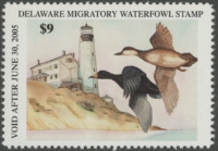 Scan of 2004 Delaware Duck Stamp MNH VF