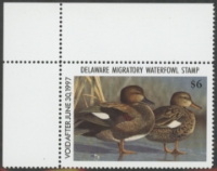 Scan of DE17 0 Duck Stamp  MNH VF