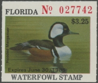 Scan of 1984 Florida Duck Stamp MNH VF