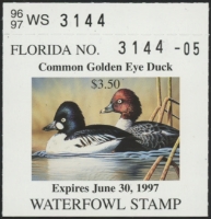 Scan of 1996 Florida Duck Stamp MNH VF
