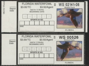 Scan of 2002 Florida Duck Stamps MNH VF