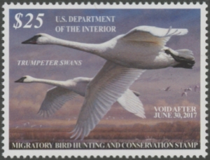 Scan of RW83 2016 Duck Stamp  MNH VF