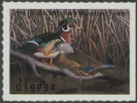 Scan of 1996 Illinois Duck Stamp MNH VF