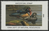 Scan of 2004 Iowa Duck Stamp MNH VF