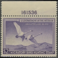Scan of RW17 1950 Duck Stamp  MNH F-VF