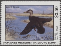 Scan of 1999 Maine Duck Stamp MNH VF