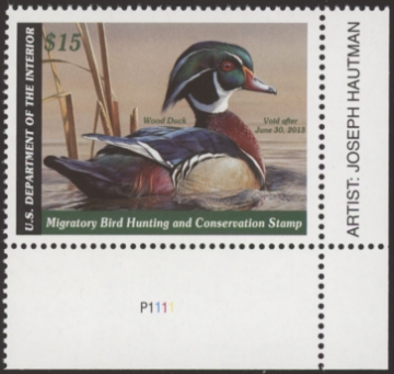 Picture of RW79 2012 Duck Stamp  MNH F-VF