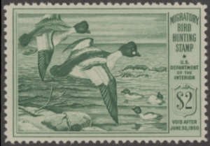 Scan of RW16 1949 Duck Stamp  MNH F-VF