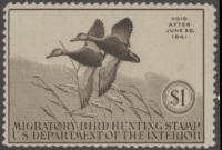 Scan of RW7 1940 Duck Stamp  MLH F-VF