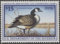 Scan of RW64 1997 Duck Stamp  MNH VF