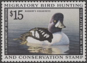 Scan of RW65 1998 Duck Stamp  MNH/DG VF