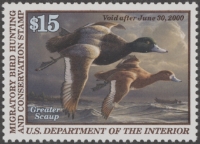 Scan of RW66 1999 Duck Stamp  MNH VF