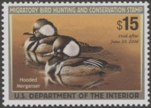 Scan of RW72 2005 Duck Stamp  MNH F-VF