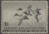 Scan of RW12 1945 Duck Stamp  Used VF